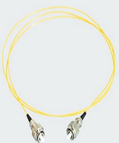 SM980 -FC-3: Single Mode Patch Cable, 980 - 1550 nm, FC/PC, Ø900um Jacket, 3m Long