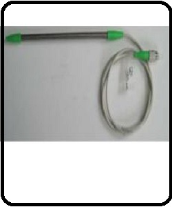 aa5-4: large dia metal tube package 온도 센서 FBG(Fiber Bragg Grating)-1m-1548nm